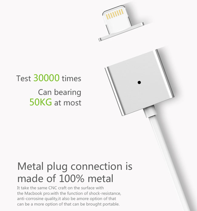 WSKEN Single Metal Magnetic Fast Charging X-Cable